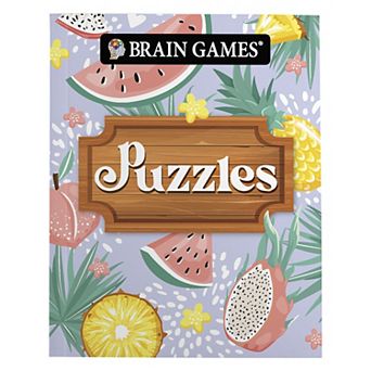 Brain Games Summer Puzzles Activity Book