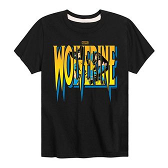 Boys 8-20 Marvel Wolverine Logo Graphic Tee