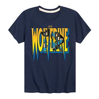 Boys 8-20 Marvel Wolverine Logo Graphic Tee