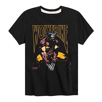 Boys 8-20 Marvel Wolverine Silhouette Graphic Tee