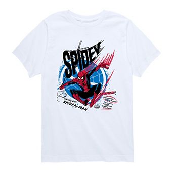 Boys 8-20 Marvel Spider-Man Spidey Swing On Graphic Tee