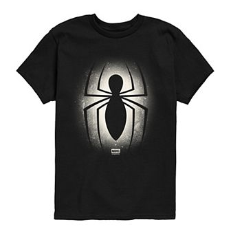 Boys 8-20 Marvel Spider-Man Symbol Spray Graphic Tee