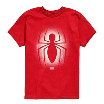 Boys 8-20 Marvel Spider-Man Symbol Spray Graphic Tee
