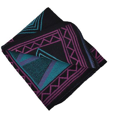 Women's Mellow World Geometric Open-Front Shawl