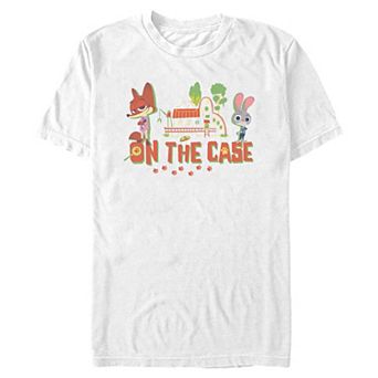 Men's Disney's Zootopia 2 Judy & Nick On The Case Graphic Tee