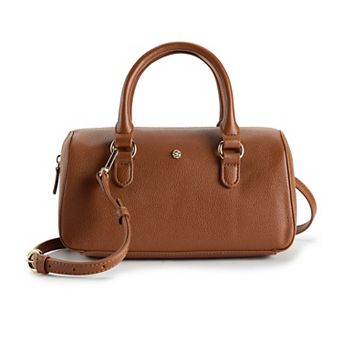 LC Lauren Conrad Leny Barrel Satchel Bag