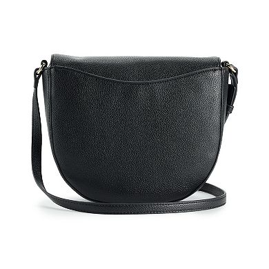 LC Lauren Conrad Cynthia Saddle Crossbody Bag