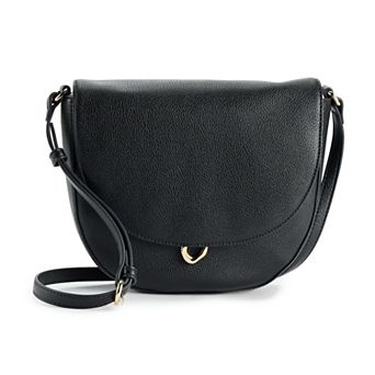 LC Lauren Conrad Cynthia Saddle Crossbody Bag