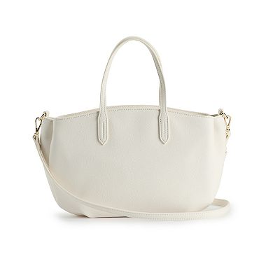 LC Lauren Conrad Katie Curved Satchel Bag