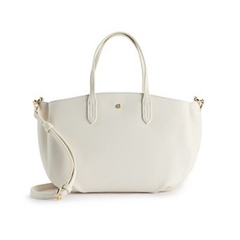 LC Lauren Conrad Katie Curved Satchel Bag