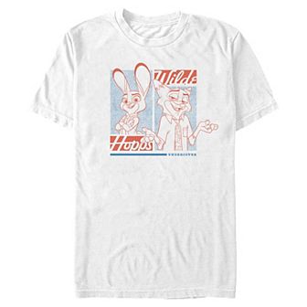 Men's Disney's Zootopia 2 Hopps & Wilde Undercover Graphic Tee