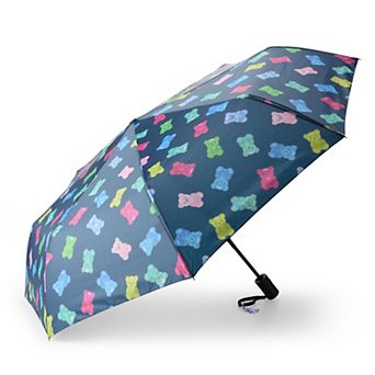 Gummy Bears With Bear Charm Compact Umbrella