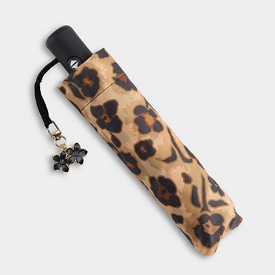 Leopard Daisy Umbrella With Daisy Charm