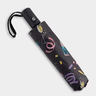 Cheers Compact Folding Umbrella With Celebration Design