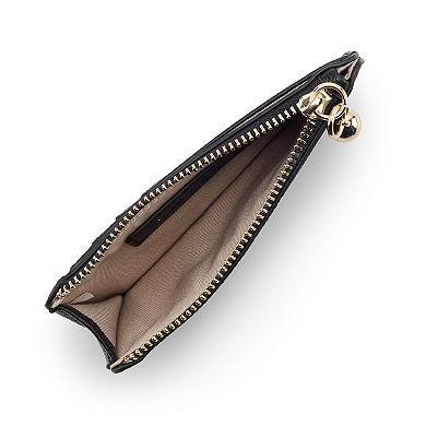 LC Lauren Conrad Amiga Top Zip Card Case