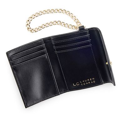 LC Lauren Conrad Dahlia Flap Chain Wristlet