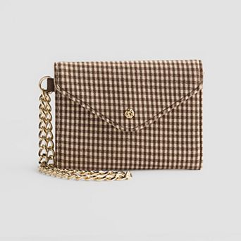 LC Lauren Conrad Dahlia Flap Chain Wristlet