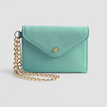 LC Lauren Conrad Dahlia Flap Chain Wristlet