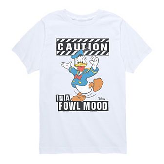 Boys 8-20 Disney's Donald Duck In A Fowl Mood Graphic Tee