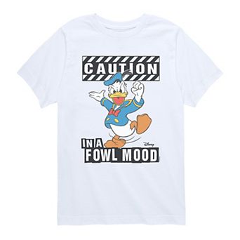 Boys 8-20 Disney's Donald Duck In A Fowl Mood Graphic Tee