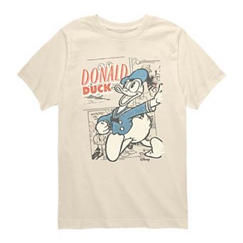 Boys 8-20 Disney's Donald Duck Vintage Comic Graphic Tee