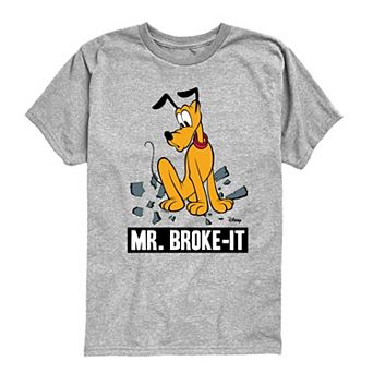 Boys 8-20 Disney's Pluto Mr. Broke-It Graphic Tee