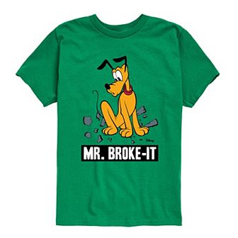Boys 8-20 Disney's Pluto Mr. Broke-It Graphic Tee