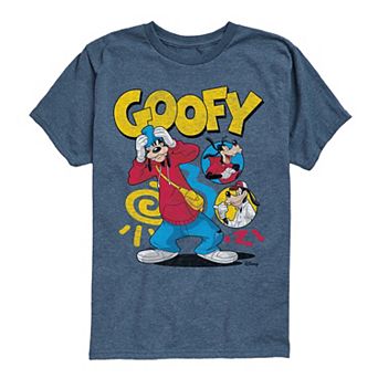 Boys 8-20 Disney's Goofy 90s Bootleg Graphic Tee