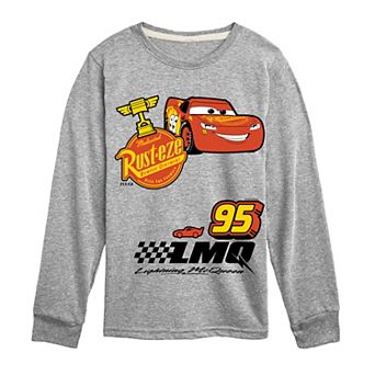 Boys 8-20 Disney / Pixar's Cars Patchwork Long Sleeve Graphic Tee