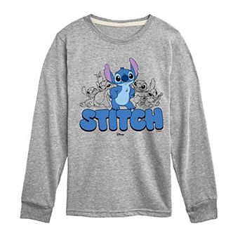 Boys 8-20 Disney's Lilo & Stitch Poses Long Sleeve Graphic Tee