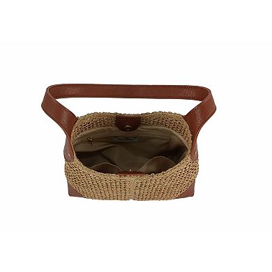 Women's Sonoma Goods For Life® Davie Natural Straw Small Shoulder Bag