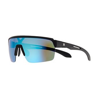 Men’s Hurley Polarized Semi-Rim Shield Sunglasses