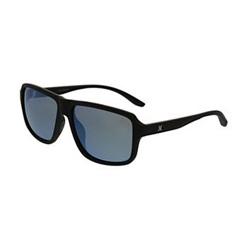 Men’s Hurley Polarized Flat-Top Modified Square Sunglasses