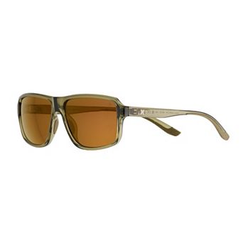 Men’s Hurley Polarized Flat-Top Modified Square Sunglasses
