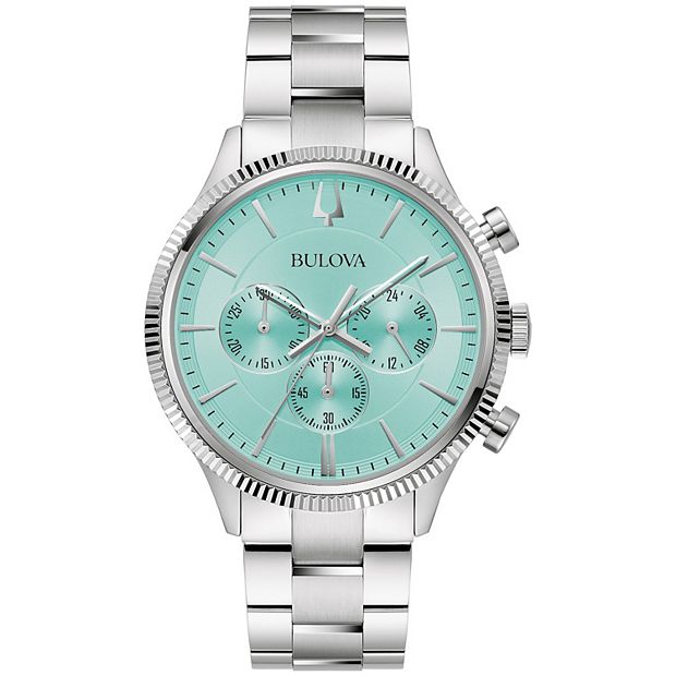 Bulova Men's Stainless Steel Chronograph Bracelet Watch - 96A323