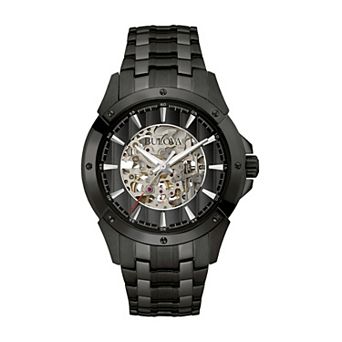Bulova Men's Automatic Skeleton Dial Bracelet Watch - 98A147