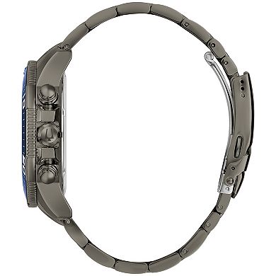 Bulova Men's Chronograph Stainless Steel Bracelet Watch - 98A314