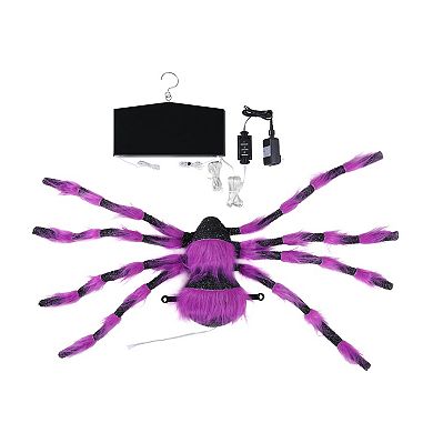 Mr. Halloween 9 ft. Animated Climbing Spider Outdoor Decor