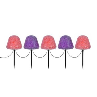 Mr. Halloween Set of 5 Gumdrop Pathway Lights