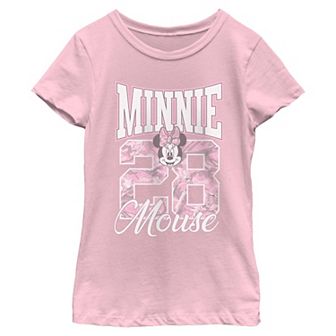 Girls 7-16 Disney’s Minnie Mouse 28 Short Sleeve Graphic Tee