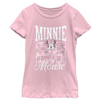 Girls 7-16 Disney’s Minnie Mouse 28 Short Sleeve Graphic Tee