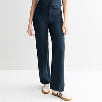 Juniors' SO® Crepe Straight Leg Trousers