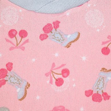 Sleep On It Girls 2-Piece Super Soft Jersey Long Sleeve Snug-Fit Pajama Set