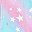 Multicolored Star