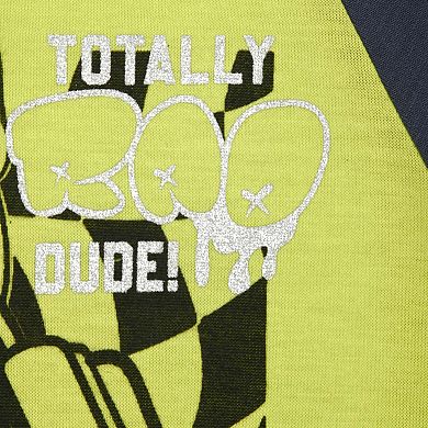 Sleep On It Boys Graphic 2-Piece Long Sleeve Brushed Jersey Pajama Set