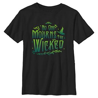 Boys 8-20 Wicked No One Mourns The Wicked Graphic Tee