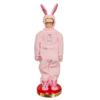 Kurt Adler 10-Inch A Christmas Story Ralphie Bunny Christmas Nutcracker
