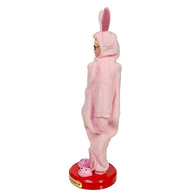 Kurt Adler 10-Inch A Christmas Story Ralphie Bunny Christmas Nutcracker