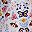 Butterfly Damask White