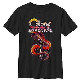 Boys 6-20 Ozzy Osbourne Snake Graphic Tee